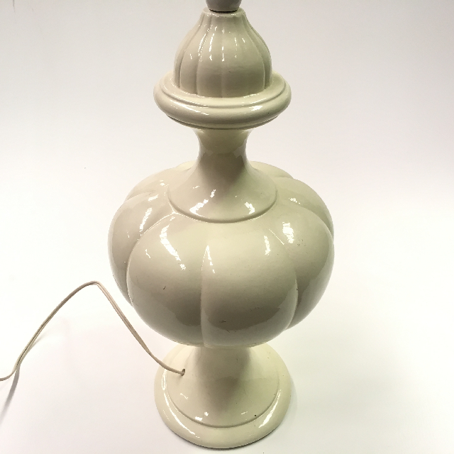 LAMP, Base (Table), Large Ceramic - Cream